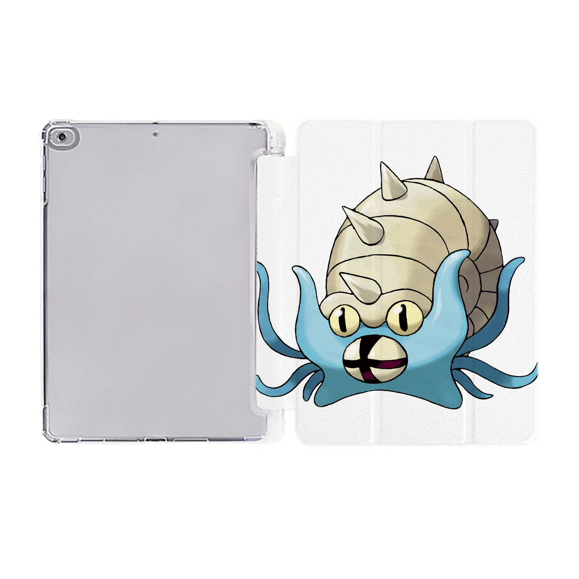 （画像用） ポケットモンスター Pokémon IPad ケース ペン収納付き 三つ折りスタンド PUレザー×シリコン 対応機種9.5/10.5/10.9インチ